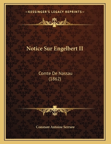 Notice Sur Engelbert II