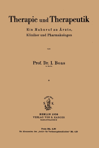 Therapie und Therapeutik