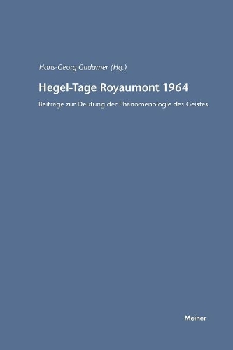 Hegel-Tage Royaumont 1964