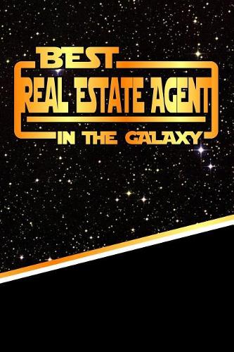 The Best Real Estate Agent in the Galaxy: Isometric Dot Paper Notebook Book 120 Pages 6"x9"