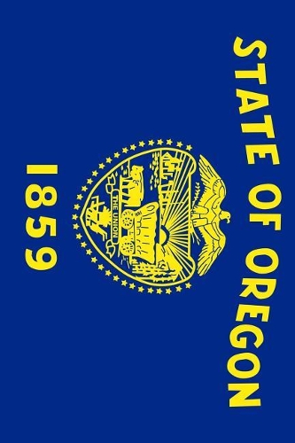 State Flag of Oregon Journal: Take Notes, Write Down Memories in this 150 Page Lined Journal