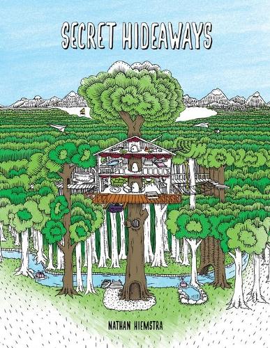 Secret Hideaways Coloring Book